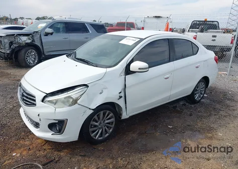 2018 Mitsubishi Mirage G4 Se from USA, damaged, VIN ML32F4FJ5JHF05927